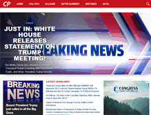 Tablet Screenshot of conservativepost.com